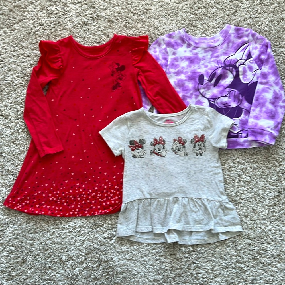 Toddler Girls Minnie Mouse bundle. Size 4t